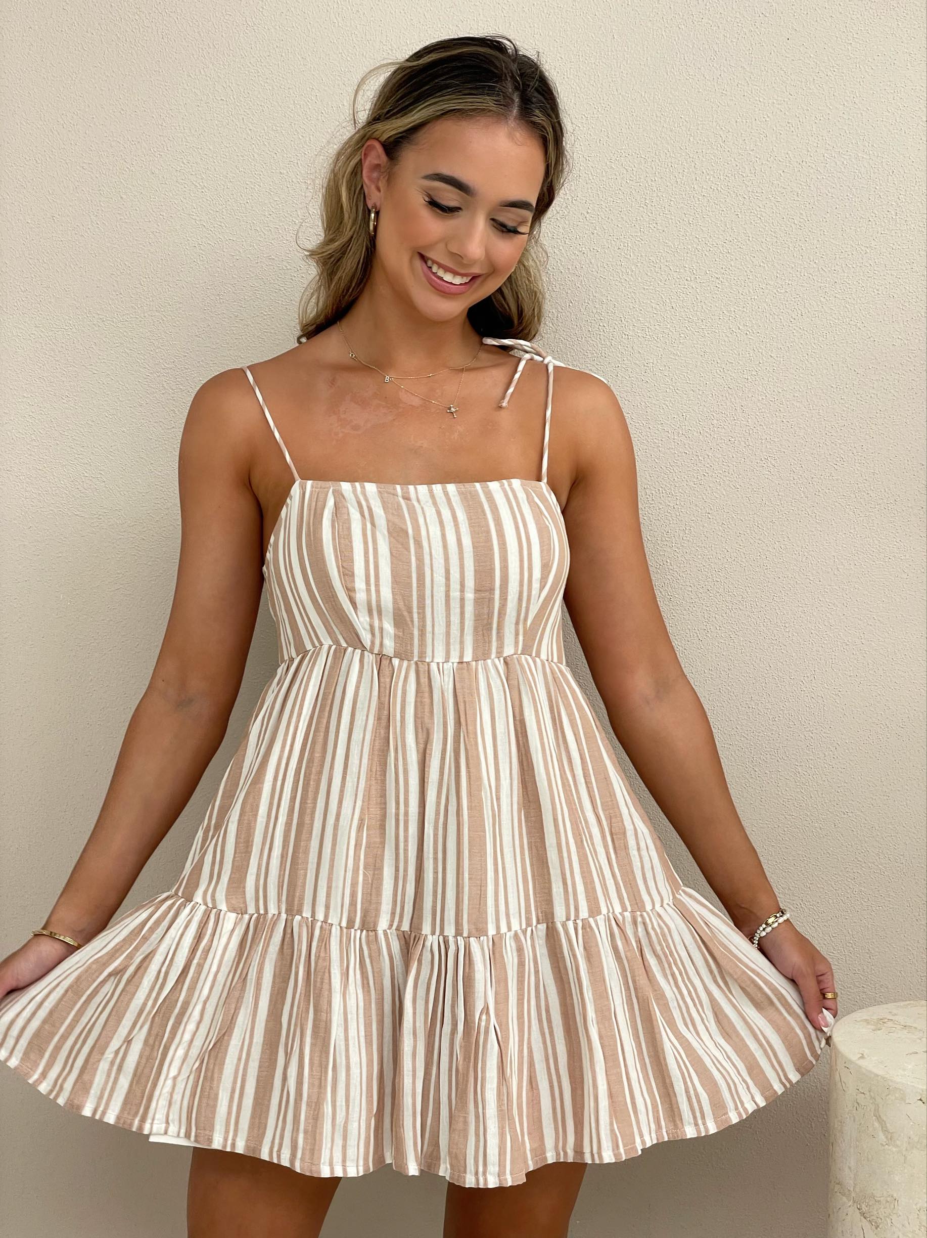 Spaghetti Strap Summer Mini Dress