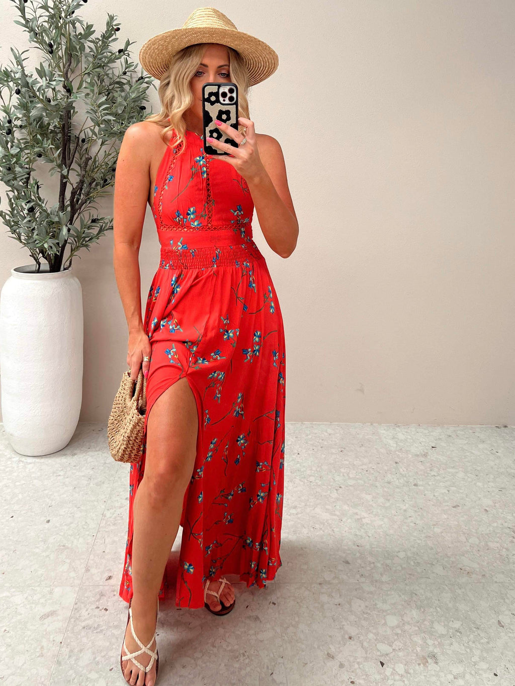 Print Maxi - Red