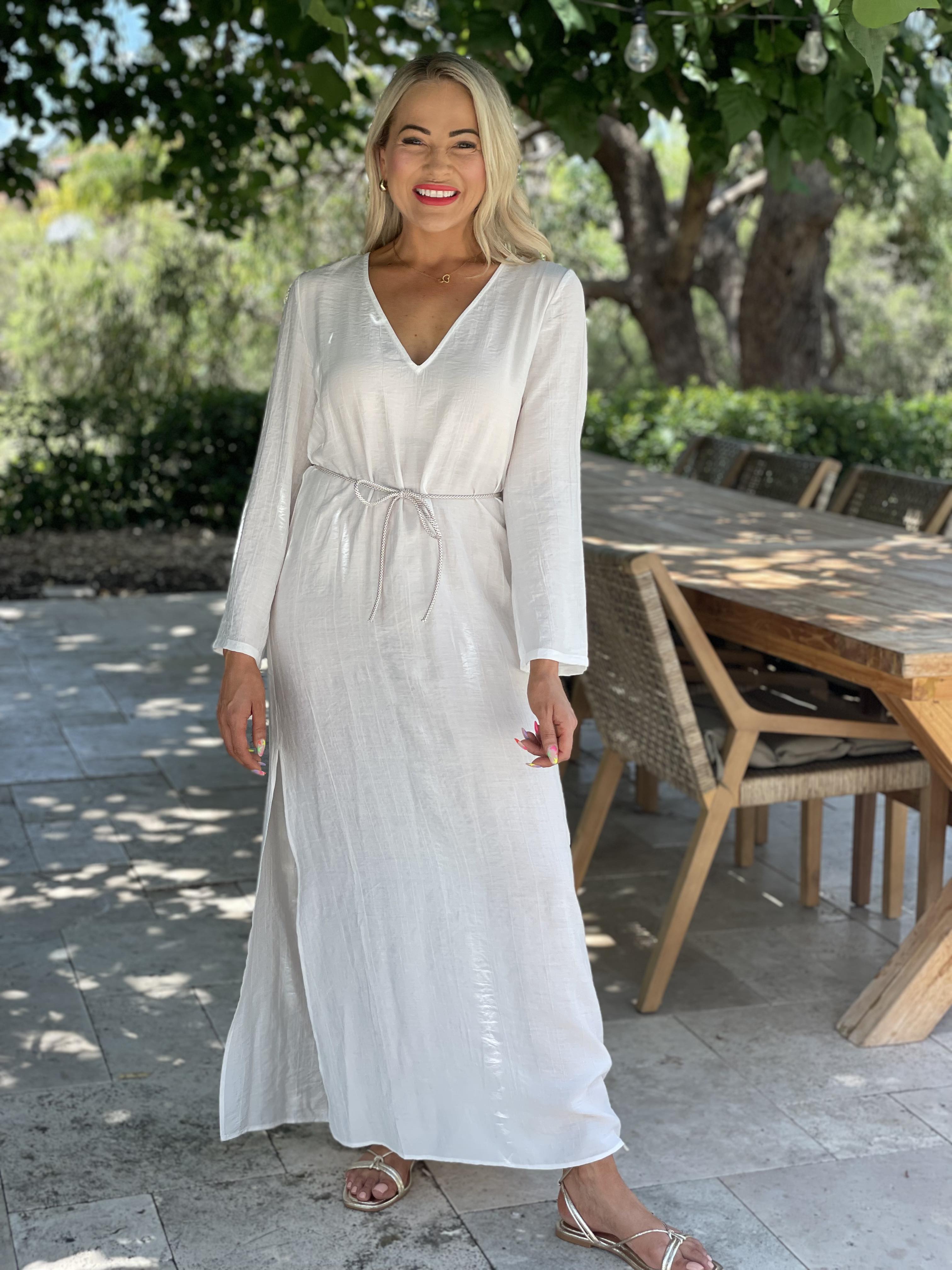 Elegant V-Neck Dress